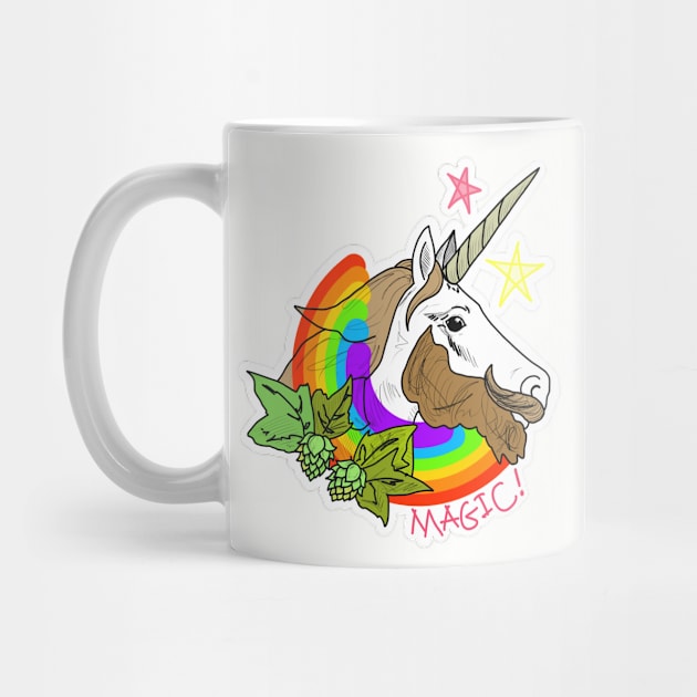 Hipster Unicorn by Fuzzyjoseph